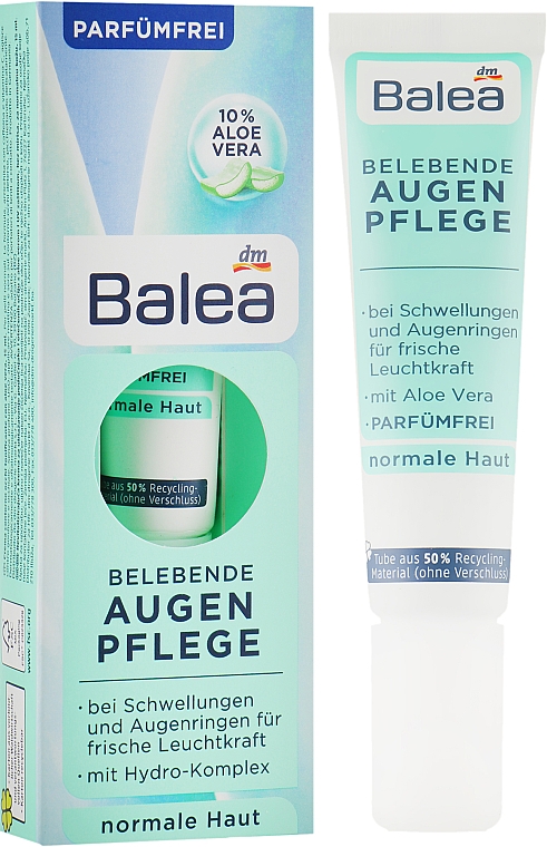 Стимулирующий крем для кожи вокруг глаз - Balea Augen Pflege Belebende Cream — фото N2