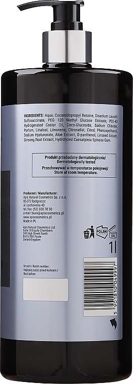 Энергетический гель для душа 3 в 1 - APIS Professional Who's The Boss Energizing Body Wash Gel 3 in 1 — фото N2