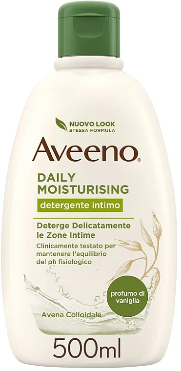 Ежедневное увлажняющее средство для интимной гигиены - Aveeno Daily Moisturizing Intimate Cleanser Vanilla Perfume — фото N1