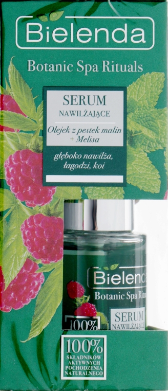 Зволожувальна сироватка для обличчя, з мелісою - Bielenda Botanic SPA Rituals Serum