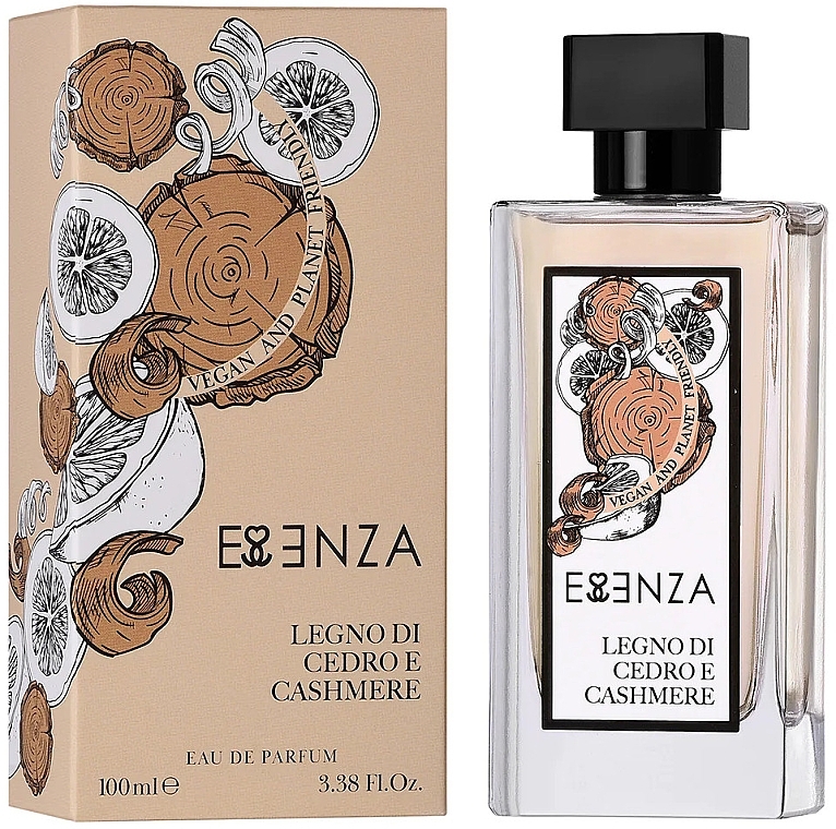 Essenza Milano Parfums Cendarwood And Cashmere - Парфумована вода (тестер із кришечкою) — фото N2