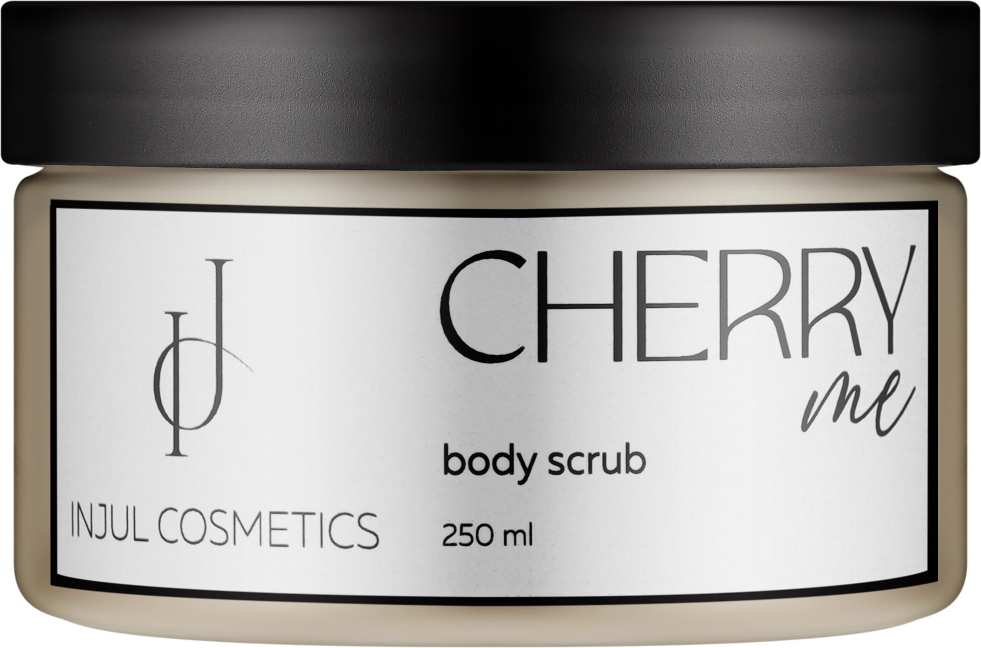 Парфюмированный сахарный скраб для тела - Injul Cosmetics Cherry Me Body Scrub — фото 250ml