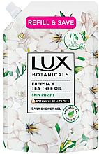 Гель для душа - Lux Botanicals Freesia & Tea Tree Oil Daily Shower Gel (дой-пак) — фото N1
