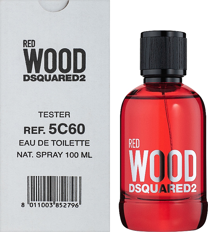 Dsquared2 Red Wood - Туалетная вода (тестер с крышечкой) — фото N2