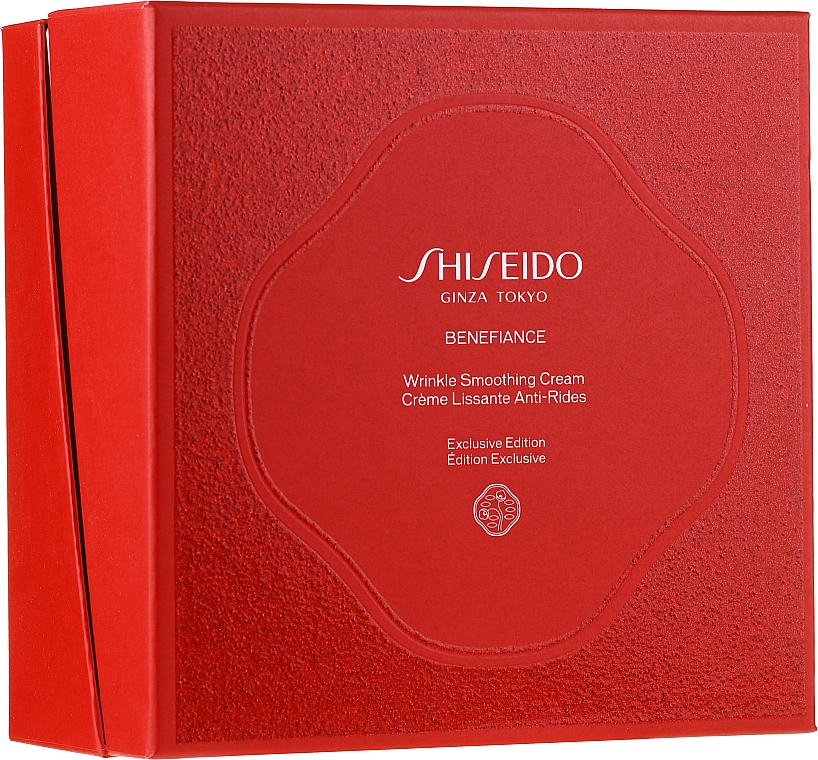 Набор - Shiseido Benefiance Wrinkle Smoothing Cream Holiday Kit (f/cr/50ml + foam/15ml + treat/30ml + conc/10ml + eye/cr/2ml) — фото N2