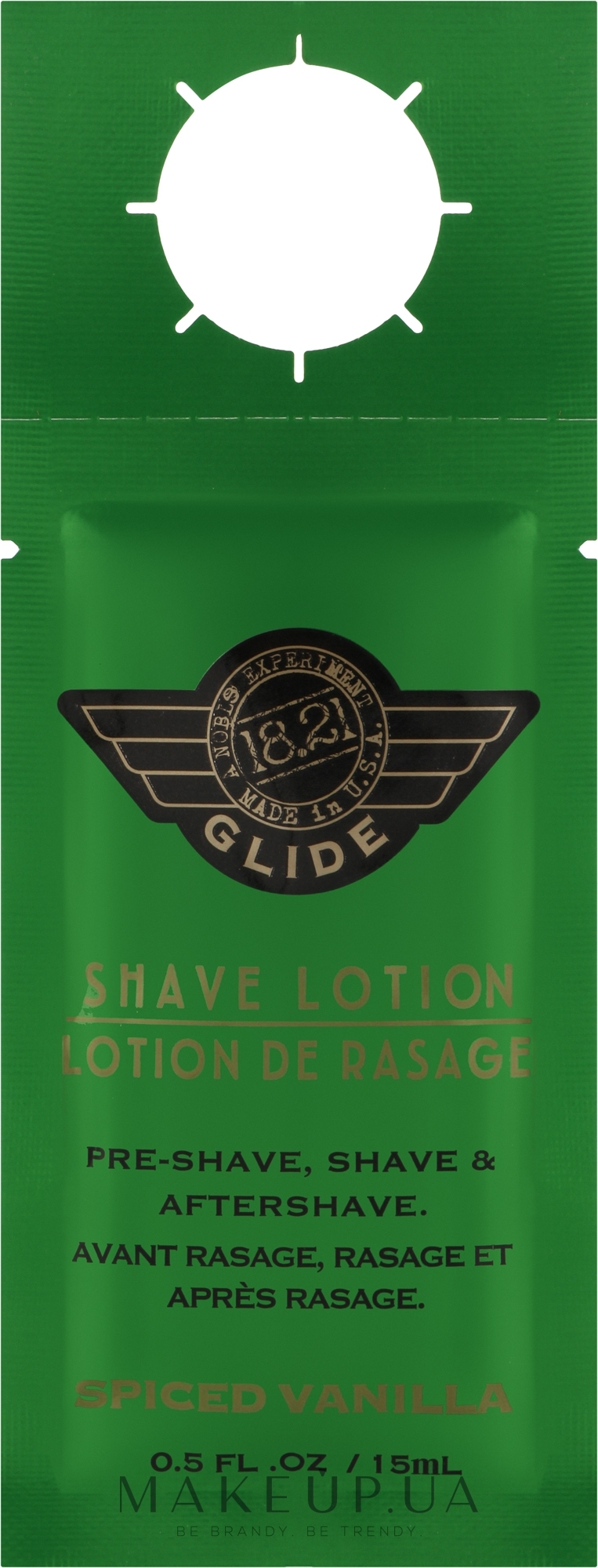 Лосьйон для гоління - 18.21 Man Made Spiced Vanilla Shave Lotion (пробник) — фото 15ml