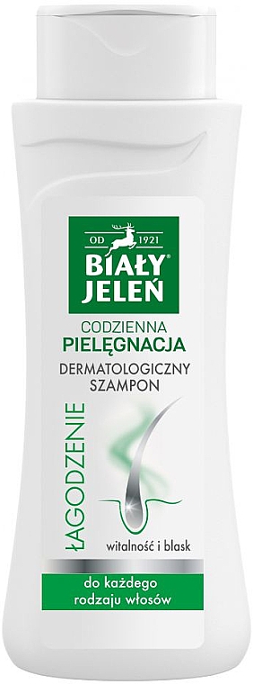 Дерматологічний шампунь для волосся й шкіри голови "Заспокійливий" - Bialy Jelen