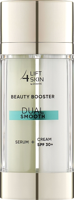 Сыворотка с ниацинамидом + крем с SPF 30+ 2 в 1 - Lift 4 Skin Beauty Booster Dual Smooth 10% Niacynamid Serum + Cream SPF30+