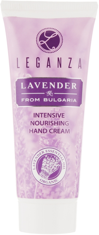 Интенсивный питательный крем для рук - Leganza Lavender Intensive Nourishing Hand Cream — фото N1