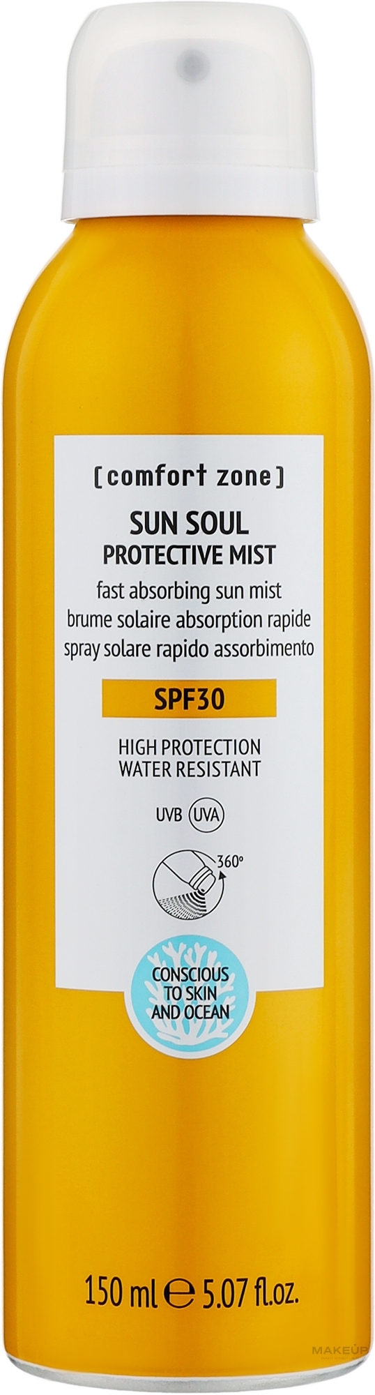 Солнцезащитный мист SPF30 - Comfort Zone Sun Soul Protective Mist SPF30 — фото 150ml