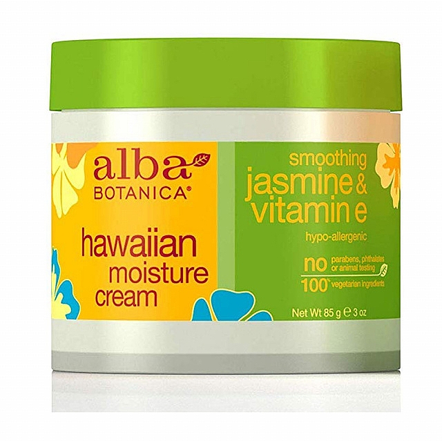 Увлажняющий крем для лица с Витамином Е и Жасмином - Alba Botanica Natural Hawaiian Moisture Cream Smoothing Jasmine & Vitamin E