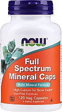 Капсули "Повний спектр мінералів" - Now Foods Full Spectrum Minerals Iron-Free — фото N1