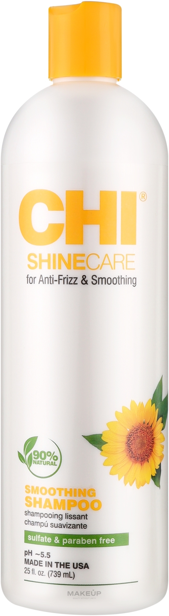 Розгладжувальний шампунь для волосся - CHI Shine Care Smoothing Shampoo — фото 739ml