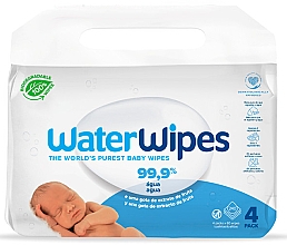 Парфумерія, косметика Дитячі вологі серветки, 4х60 шт. - WaterWipes Baby Wipes