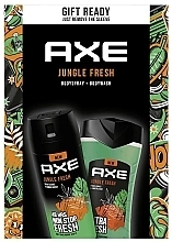 Набір - Axe Jungle Fresh Gift Ready (deo/150ml + sh/gel/250ml) — фото N1