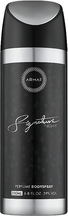 Armaf Signature Night - Парфюмированный спрей для тела — фото N1