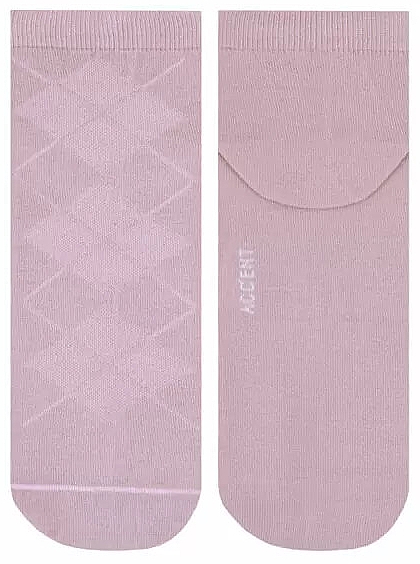 Носки женские, короткие, 0903, розовые - Акцент — фото N2
