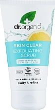 Скраб-ексфоліант для масної шкіри 5 в 1 - Dr.Organic Skin Clear — фото N1