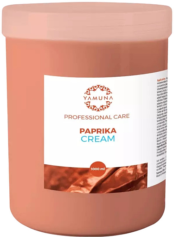 Массажный крем "Паприка" - Yamuna Professional Care Paprika Cream — фото N1