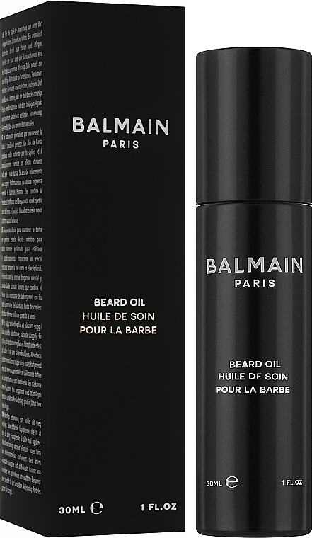 Масло для бороды - Balmain Paris Hair Couture Signature Men's Line Beard Oil — фото N2