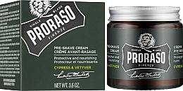 Крем перед голінням - Proraso Cypress & Vetyver Pre-Shaving Cream — фото N2