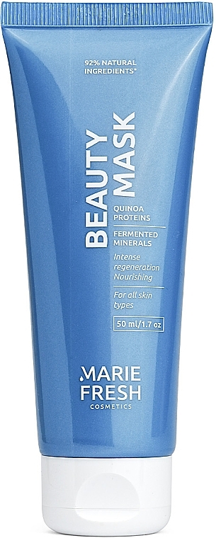Бьюти-маска с протеинами киноа и ферментированными минералами - Marie Fresh Cosmetics