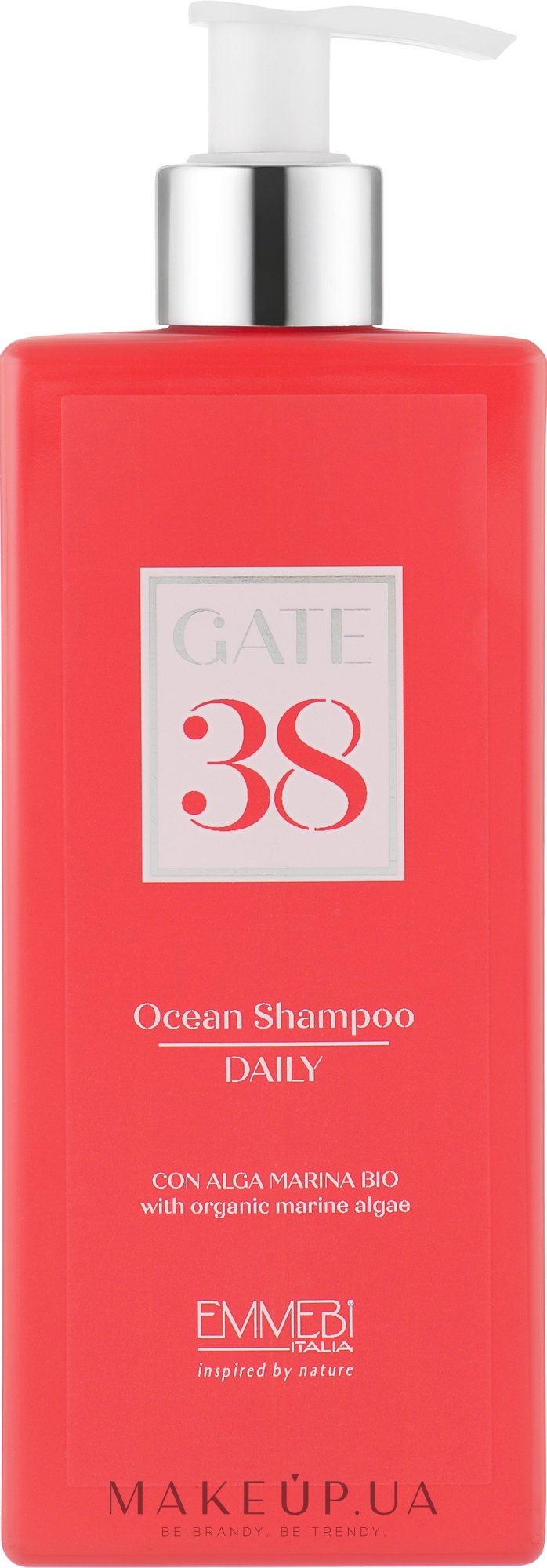 Шампунь для ежедневного ухода за волосами - Emmebi Italia Gate 38 Wash Ocean Shampoo Daily — фото 250ml