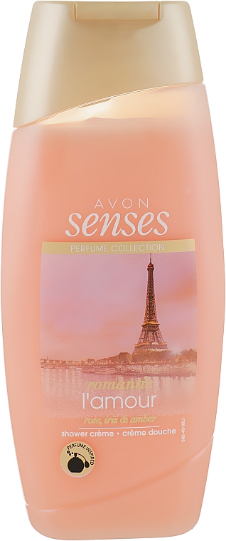 Крем для душу "Кохання у Парижі" - Avon Senses Cream Gel — фото N1