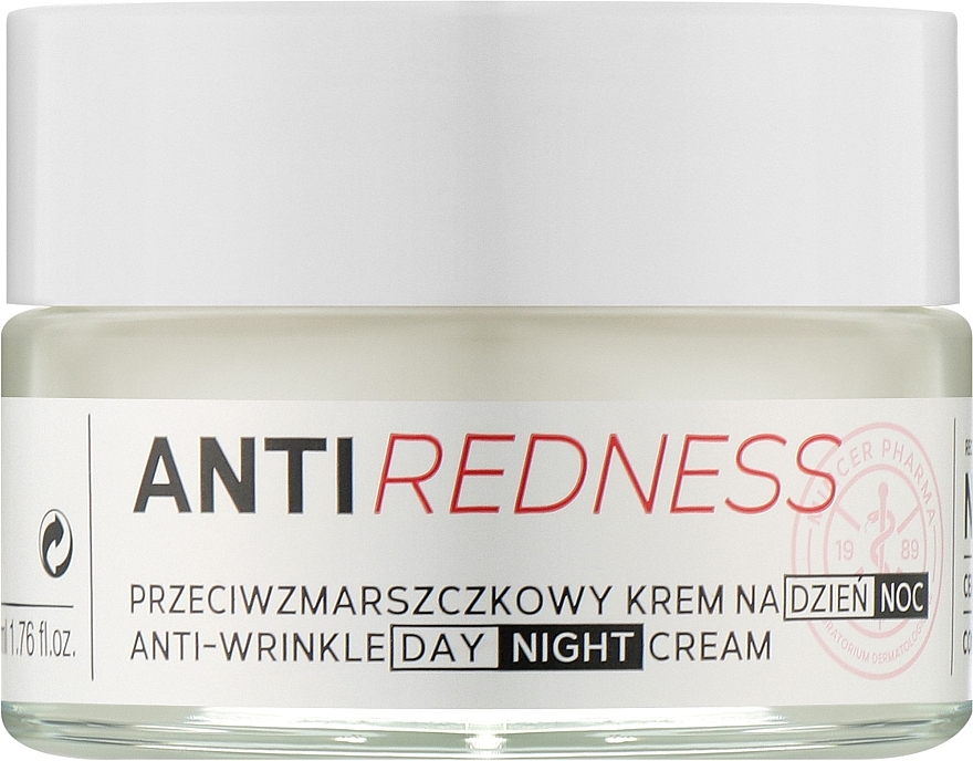 Зволожувальний крем для зменшення "павутинних вен" - Mincer Pharma Anti Redness 1202