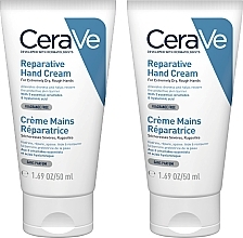 Духи, Парфюмерия, косметика Набор - CeraVe Reparative Hand Cream (h/cr/2x50ml)