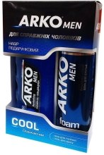 Парфумерія, косметика Набір Подарунковий- Arko Cool Men (foam/200ml + sh/gel/250ml)