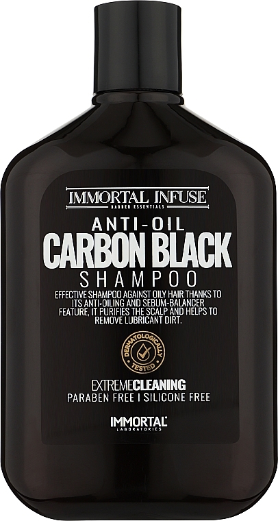 Шампунь для жирных волос - Immortal Infuse Anti-Oil Carbon Black Shampoo