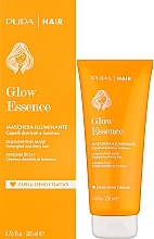 Маска для тьмяного волосся - Pupa Glow Essence Illuminating Mask — фото N2