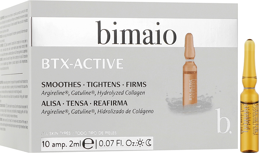 Ампулы "BTX-Active" для лица - Bimaio  — фото N2
