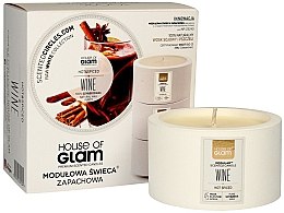 Духи, Парфюмерия, косметика Ароматическая свеча - House of Glam Hot Spiced Wine Candle (мини)