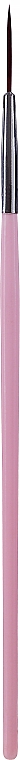 Кисточка для украшений, 20 мм Pink - Silcare Brush 04 — фото N1