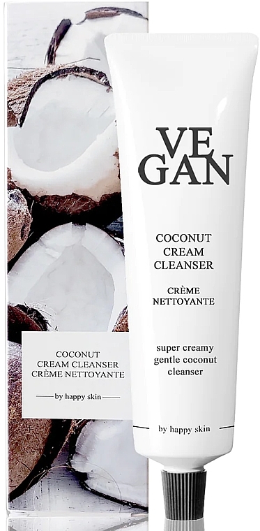 Набор - Vegan By Happy Skin (f/clean/120ml + f/cream/50ml) — фото N4
