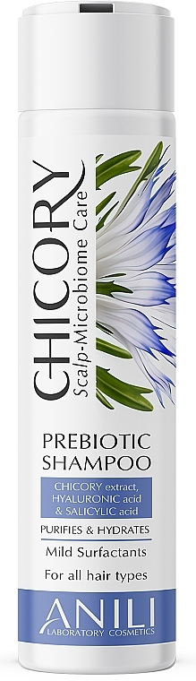 Пребиотический шампунь для волос с цикорием - Anili Chicory Prebiotic Shampoo — фото N1