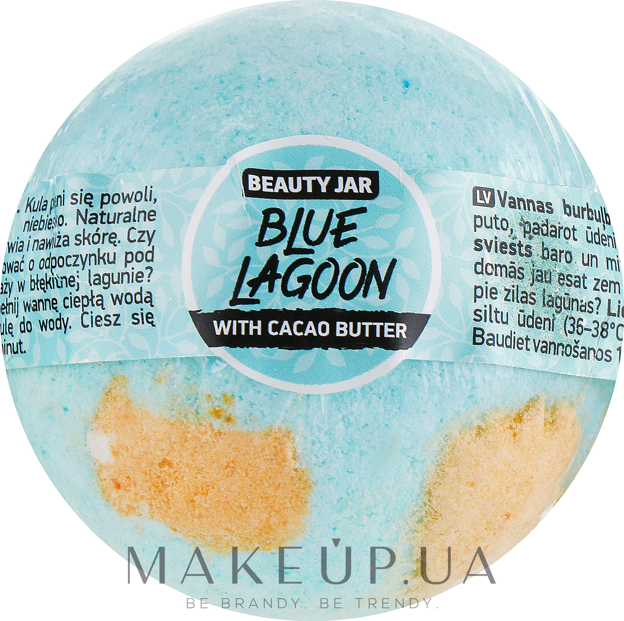 Бомбочка для ванны "Blue Lagoon" - Beauty Jar Relax Natural Bath Bomb — фото 150g
