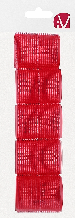 Бигуди с липучкой, 499594, красные - Inter-Vion — фото N1