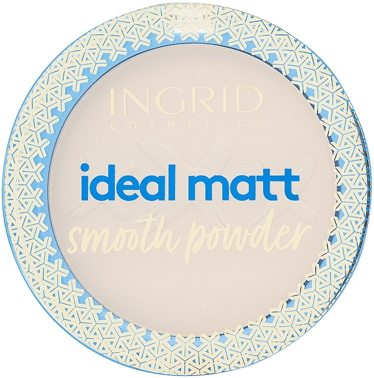 Компактна пудра - Ingrid Cosmetics Ideal Matt Smooth Powder — фото N1