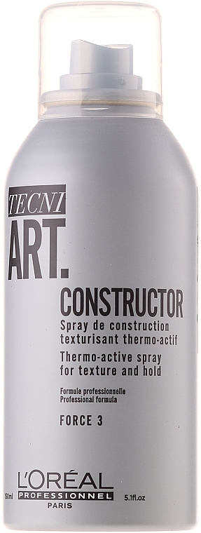 Текстуризуючий термо-спрей - L'oreal Professionnel Tecni.art Constructor Thermo-Active Spray — фото N1