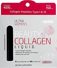 Парфумерія, косметика Харчова добавка "Колаген" - VPLab Ultra Women’s Beauty Liquid Collagen