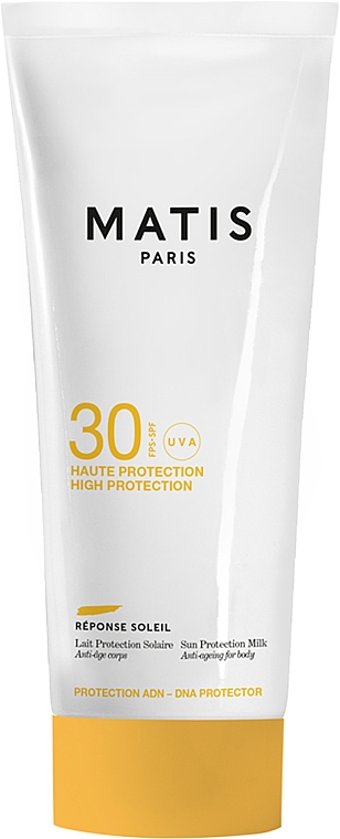 Солнцезащитное молочко для тела - Matis Reponse Soleil Sun Protection Body Milk SPF30 — фото N1