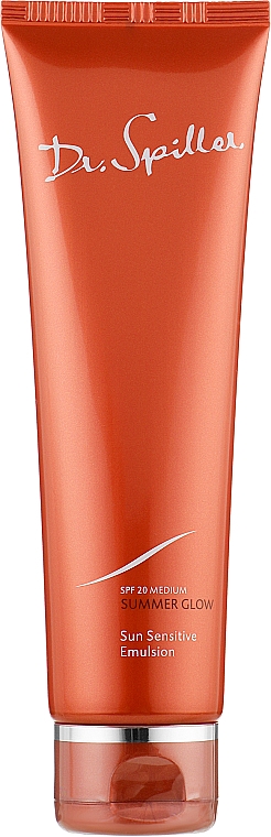 Сонцезахисне молочко для обличчя і тіла - Dr. Spiller Summer Glow Sun Sensitive Emulsion SPF20 — фото N1