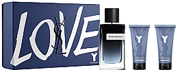 Духи, Парфюмерия, косметика Yves Saint Laurent Y - Набор (edp/100ml + sh/gel/50ml + balm/50ml)