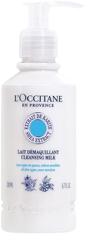 Молочко для очищення обличчя - L'Occitane En Provence Shea Extract Cleansing Milk — фото N1