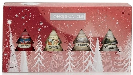 Набор - Yankee Candle Christmas Sets Bright Lights (candle/4pcs) — фото N1