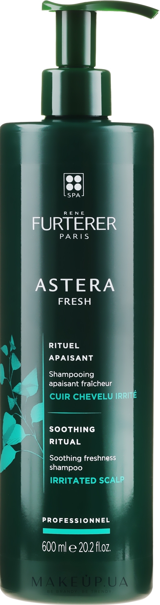 Успокаивающий и освежающий шампунь - Rene Furterer Astera Fresh Soothing Freshness Shampoo — фото 600ml