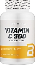 Харчова добавка "Вітамін C" - BioTechUSA Vitamin C 500 Food Supplement — фото N1